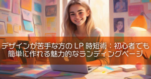 デザインが苦手な方のLP時短術：初心者でも簡単に作れる魅力的なランディングページ